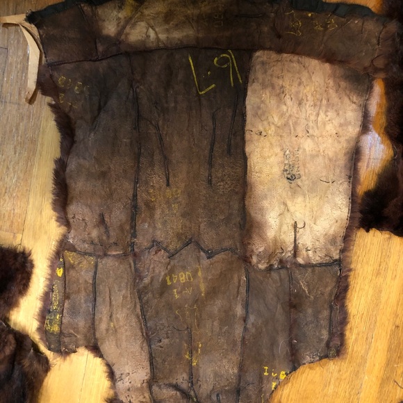 Genuine mink pelts 19 square feet approximately - Picture 4 of 5